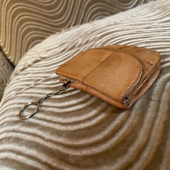 Vintage Eel Leather Crossbody Bag and Matching Eel Change Wallet Clutch - Picture 8 of 13